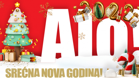 SREĆNA VAM NOVA 2022. GODINA Puno zdravlja i ljubavi svojim čitaocima želi Alo! ekipa!