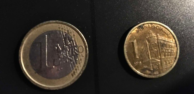 Kurs evra za 26. januar