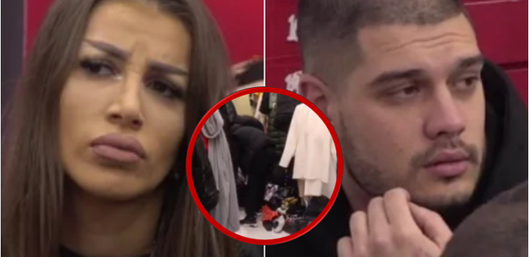 SKANDAL, ISPLIVAO DOKAZ DA JE SVE IGRA Dalila i Dejan razmenjuju poruke u garderoberu, pao dogovor pre ulaska!