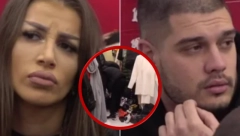 SKANDAL, ISPLIVAO DOKAZ DA JE SVE IGRA Dalila i Dejan razmenjuju poruke u garderoberu, pao dogovor pre ulaska!