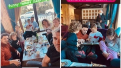 VRLO RELAKSIRANO Dritan sa porodicom uživa na Zlatiboru