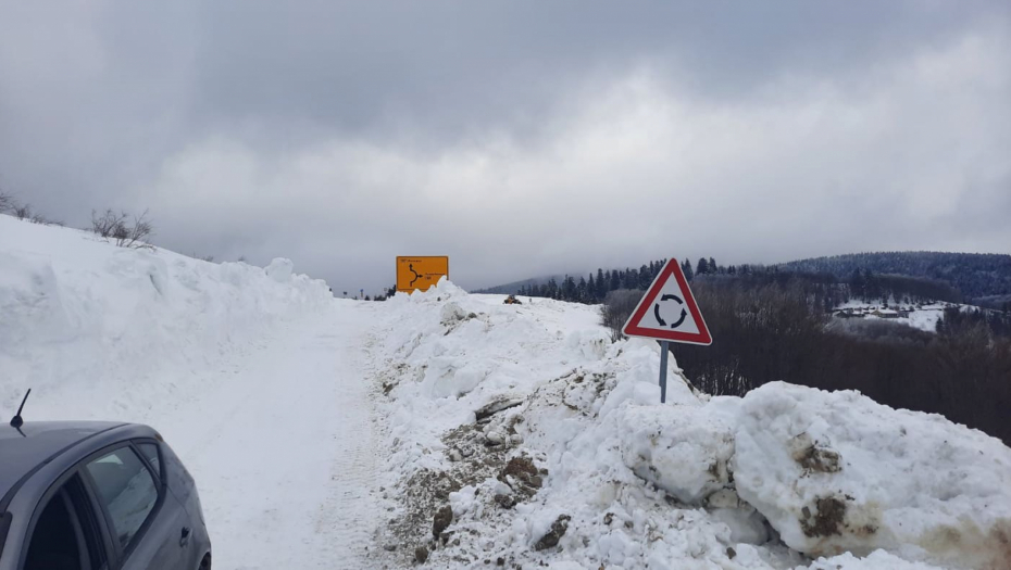 KRITIČNA TAČKA ZA VOZAČE U SRBIJI Putari u svakodnevnoj borbi sa nametima visokim nekoliko metara (FOTO)