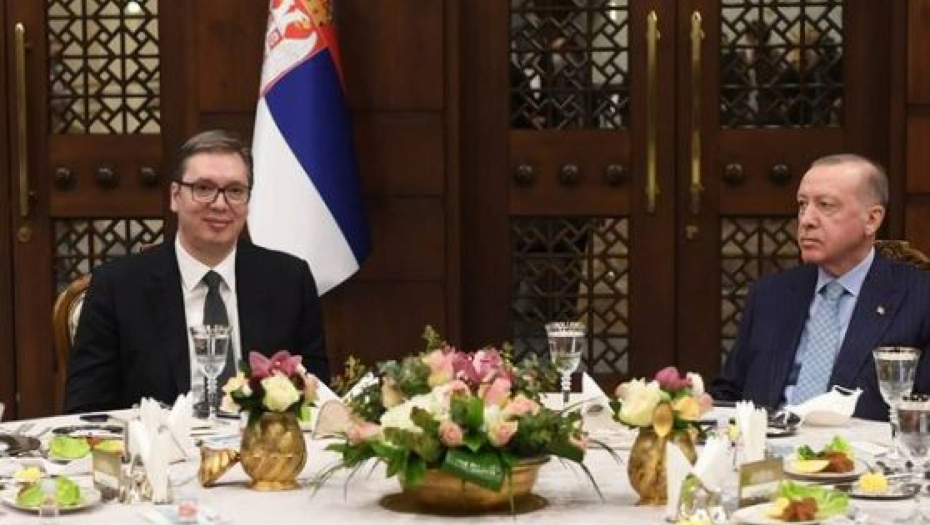 ERDOGAN ČESTITAO VUČIĆU DAN DRŽAVNOSTI"Srpskom narodu želim mir i blagostanje"