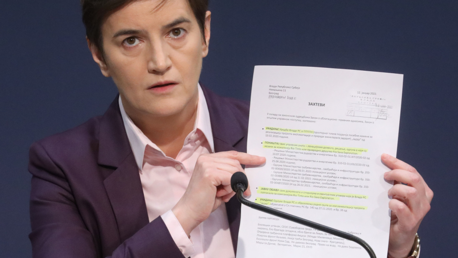 AKCIJE RIO TINTA PALE 5 ODSTO Nakon što im je Vlada ukinula prostorni plan i dozvole u Srbiji, kompanija trpi gubitke!