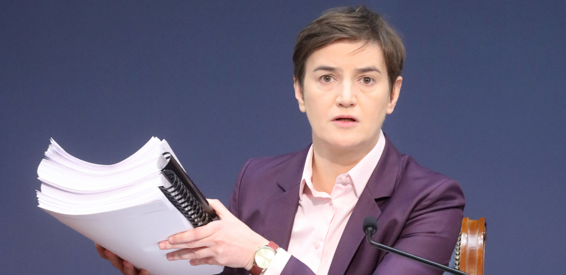 PREDAVANJE ANE BRNABIĆ Na master klasu premijerke studenti i partneri u fondovima