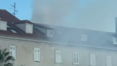 POŽAR U CENTRU SPLITA Gori Dioklecijanova palata! (VIDEO)