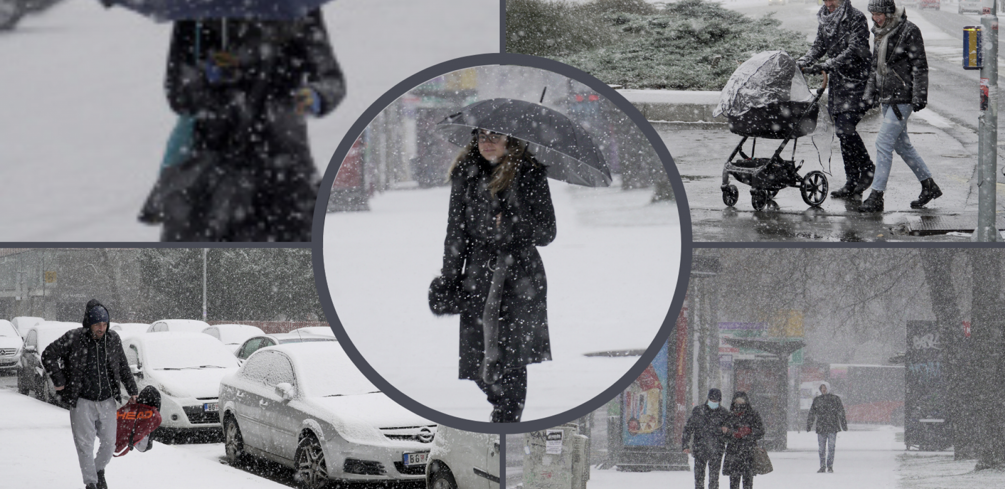 SNEŽNA IDILA U GLAVNOM GRADU Evo kako izgledaju ulice dok veju pahulje (FOTO)