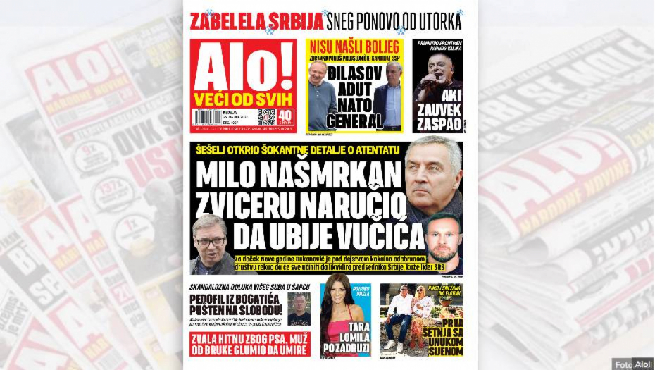 ŠEŠELJ OTKRIO ŠOKANTNE DETALJE O ATENTATU Milo je Zviceru rekao samo ovo
