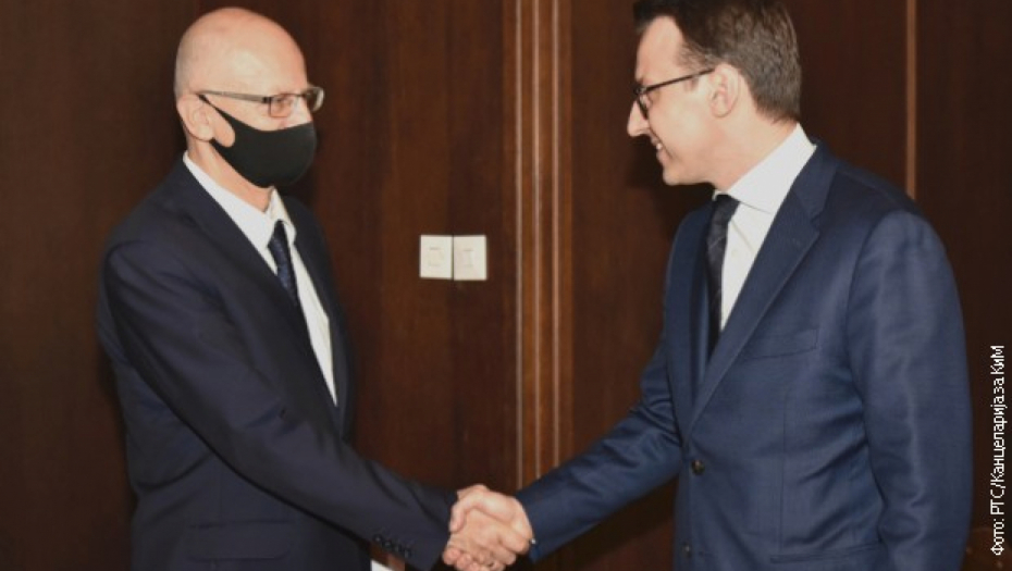 Petković sa izaslanikom Dmohovskim o ugroženim pravima Srba na KiM