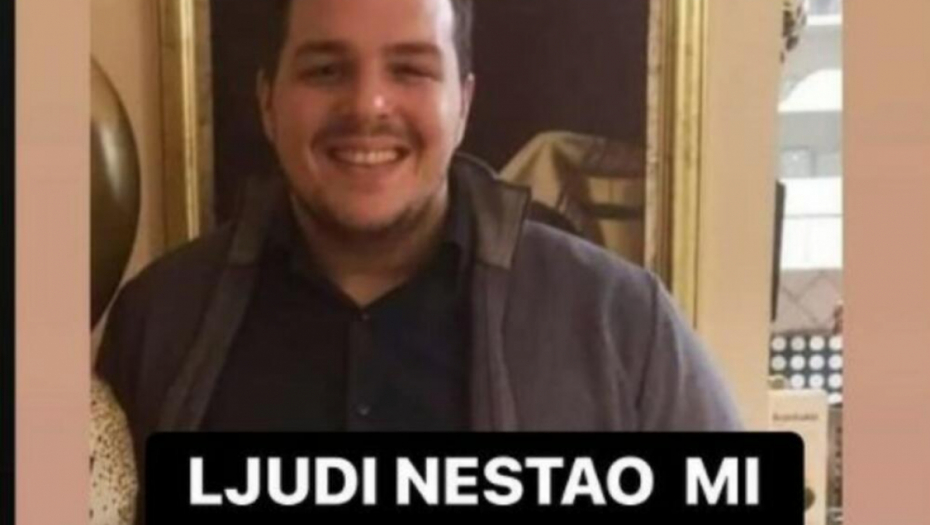 PRONAĐEN MARKO VASIĆ Zna se gde je mladić iz Beograda koji je nestao u utorak