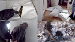 MARIHUANA U BELIM DŽAKOVIMA, KRIJUMČARI NA KOLENIMA U SNEGU Ovako je srpska policija razbila kriminalnu grupu! (FOTO/VIDEO)