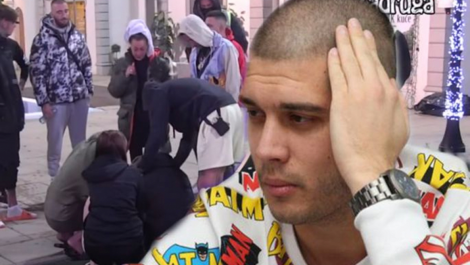 NAGOVARA DEJANA DA SKOČI KROZ STAKLO! Isplivao skandalozan snimak, dobro je za rijaliti ako Dragojević bude krvav! (VIDEO)