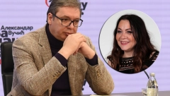 VUČIĆ SE OPROSTIO OD KSENIJE: Poslednji pozdrav prvoj supruzi (FOTO)