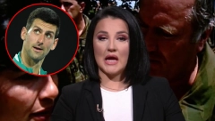 BRUKA ĐILASOVE TELEVIZIJE Novinarka "N1" izvređala Novaka Đokovića i sve Srbe! (FOTO)