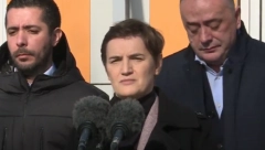 PODRŠKA Brnabić zastala u obraćanju: Sve moje emocije idu Aleksandru, Danilu i Milici...