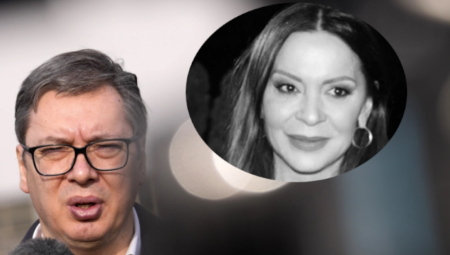 PREDSEDNIK SRBIJE SA PORODICOM NA POMENU KSENIJI VUČIĆ Obeleženo šest meseci od smrti novinarke