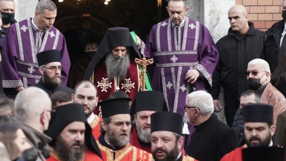 PATRIJARH PORFIRIJE ODRŽAO OPELO  Deset dana sam razgovarao sa Ksenijom, njena duša je bila bogotražiteljska i bogotežnjiva...