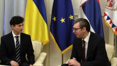 SASTANAK SA AMBASADOROM UKRAJINE Predsednik Vučić predočio stavove Vlade Srbije i Saveta za nacionalnu bezbednost