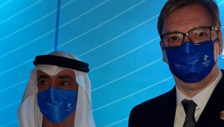 RAZGOVOR O VAŽNOM PROJEKTU Predsednik Vučić u Pekingu sa Šeikom Mohamedom Bin Zajedom (FOTO)