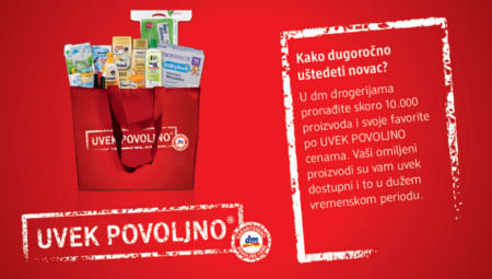 Otkrivamo sve prednosti kupovine uz novi koncept dm-a UVEK POVOLJNO