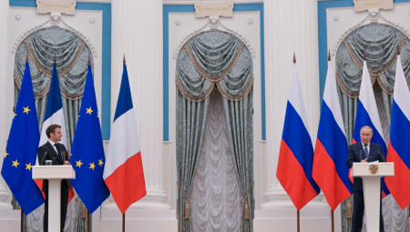 GOVORIO JE U UKRAJINI Makron se oglasio i objasnio kakav odnos ima sa Putinom