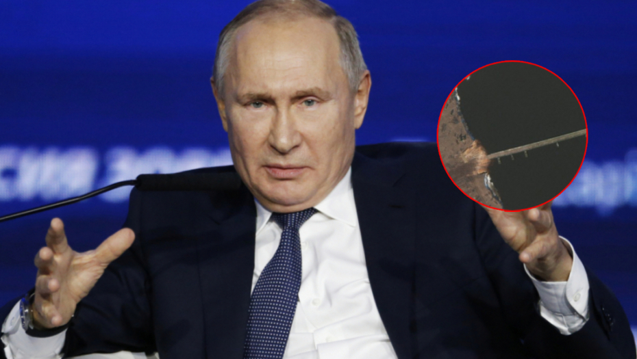 ISPLIVALE FOTOGRAFIJE IZ SATELITA Ovo bi mogao biti Putinov tajni put kojim kreće u rat! (FOTO)