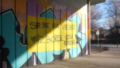 “SRBE NA VRBE” Ustaške poruke osvanule usred Novog Sada, Srbija na nogama!