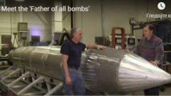 "OTAC" NAJSTRAŠNIJA BOMBA KOJU JE SVET VIDEO Najmoćnije rusko oružje, pretvara tela u paru