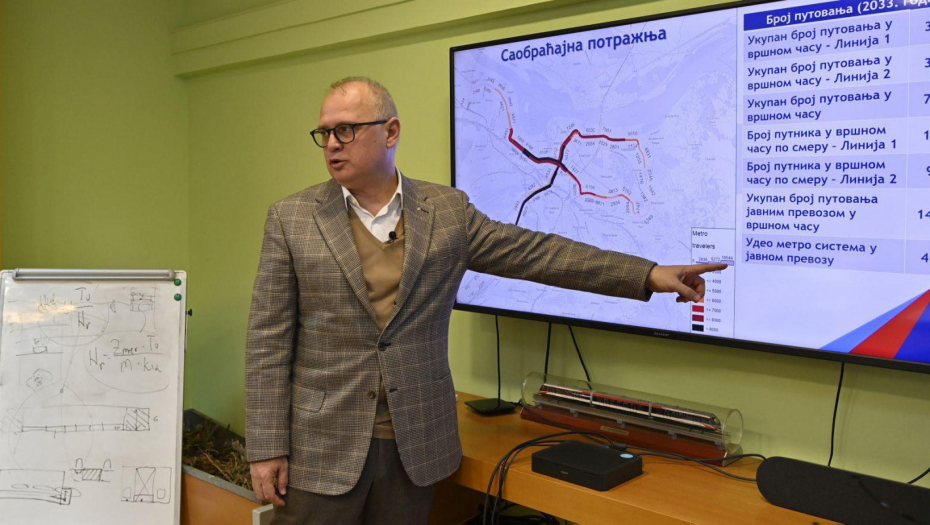 GORAN VESIĆ O METROU Gradimo ga jer je ekonomija stabilna zahvaljujući Aleksandru Vučiću