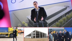 VUČIĆ U LESKOVCU Srbija će preživeti bez posledica, ali se bojim drugih nepredvidljivih stvari (FOTO/VIDEO)
