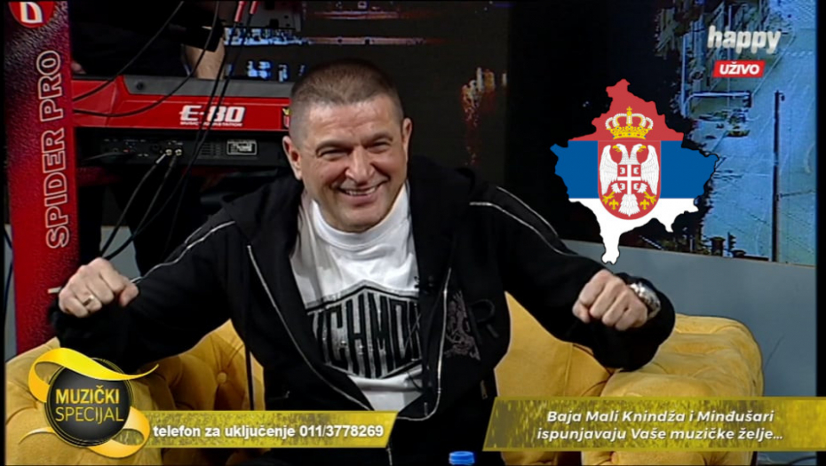BOMBA JE PALA NA GENERALŠTAB I SPALE SU MI SLUŠALICE! Baja Mali Knindža otkrio kako je snimio album o KiM: Naše izbeglice su ležale u studiju, nisu imali gde