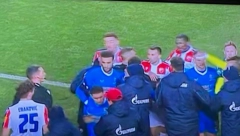 FRKA NA KRAJU! Borjan pobesneo zbog ružnog gesta Škota! (FOTO)