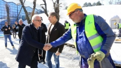 SAMO TAKO BEOGRAD POBEĐUJE Vesić obišao radove na Tašmajdanu (FOTO)