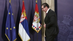 VUČIĆ NAPUSTIO SEDNICU SAVETA ZA NACIONALNU BEZBEDNOST U toku hitne konsultacije sa ambasadorima Kvinte