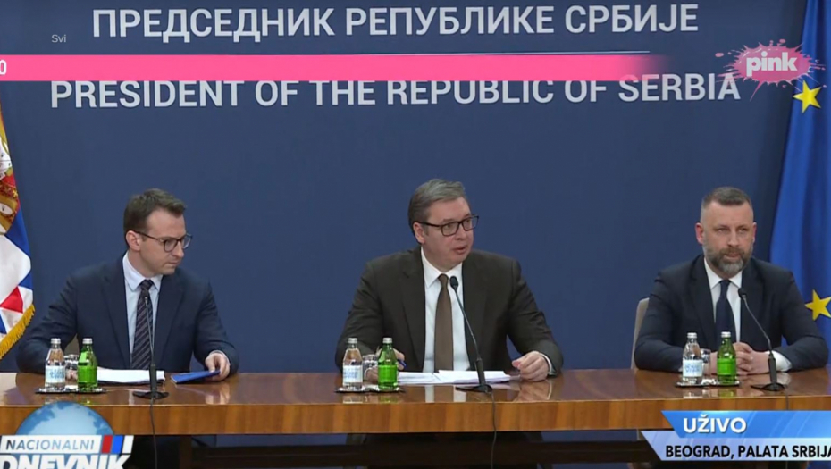 VUČIĆ O SASTANKU S KVINTOM Nadam se da će jasno osuditi ponašanje Prištine