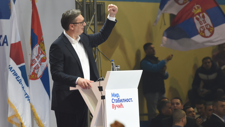 RIK OBRADIO VIŠE OD 88 ODSTO BIRAČKIH MESTA Vučić 60,03, SNS-43,78 posto!