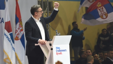 RIK OBRADIO VIŠE OD 88 ODSTO BIRAČKIH MESTA Vučić 60,03, SNS-43,78 posto!