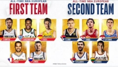AMERI ZABORAVILI NA JOKIĆA Nema Srba u najboljem evropskom NBA timu svih vremena