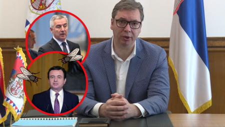KURTI I ĐUKANOVIĆ KAO MUVE ZUNZARE Vučić nikad brutalniji prema srbomrscima iz regiona (VIDEO)