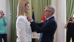 VELIKO PRIZNANJE Nataši Kovačević Nacionalni orden Francuske za zasluge