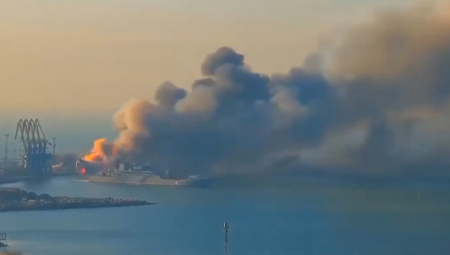 POSLEDNJI SATI BRODA MOSKVA Da li snimak satelita potvrđuje rusku tvrdnju o požaru? (FOTO)