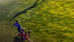UZNEMIRUJUĆA SCENA Igraču u Surdulici slomljena noga, svi se hvatali za glavu (VIDEO)