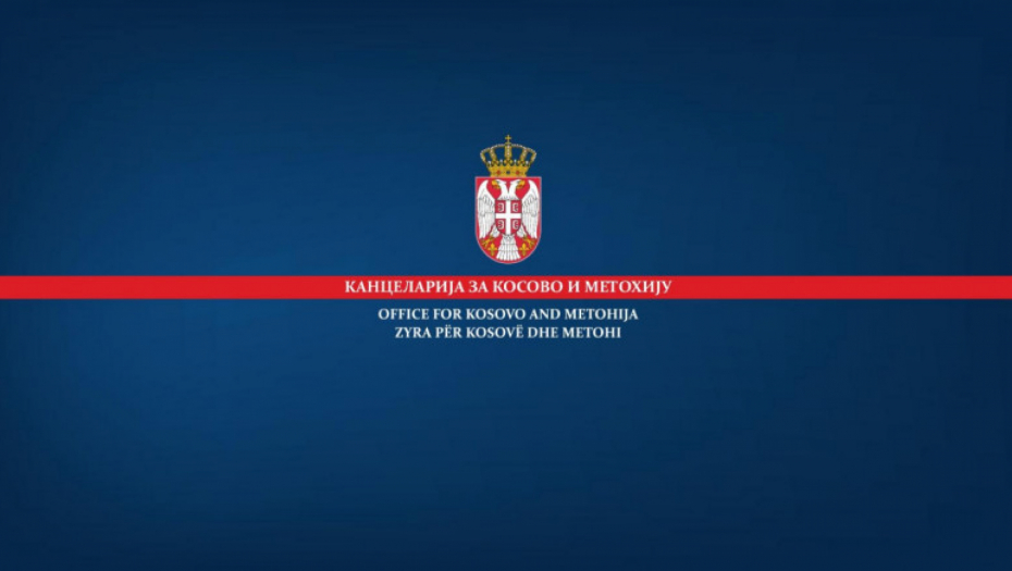 OSUDA KANCELARIJE ZA KIM: Incident u Peći nastavak pritiska na Srbe
