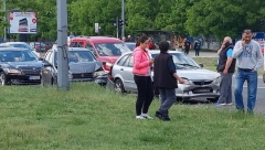 LANČANI SUDAR NA AUTOPUTU KROZ BEOGRAD Slupano najmanje četiri vozila (FOTO)
