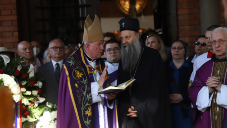PATRIJARH PORFIRIJE OCU MATEJA PERIŠA UPUTIO OVE REČI Dragi brate Nenade, znam da nema tuge u Mateju, a ako ima... (FOTO/VIDEO)