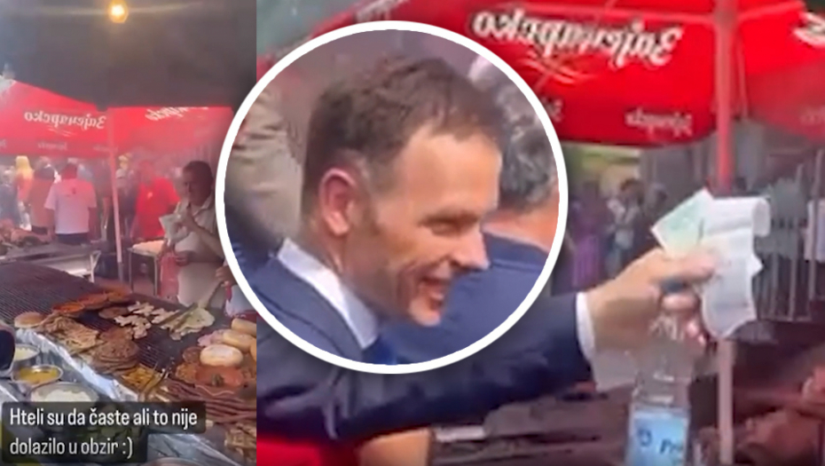 MINISTAR DOBIO FISKALNI RAČUN ZA PLJESKAVICE Siniša Mali napravio šou na Sajmu poljoprivrede u Novom Sadu (VIDEO)