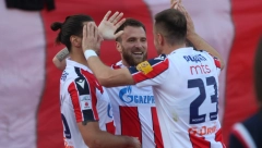 VREME CRVENO-BELOG SLAVLJA Zvezda srušila Voždovac za petu vezanu titulu, Borjan dao gol