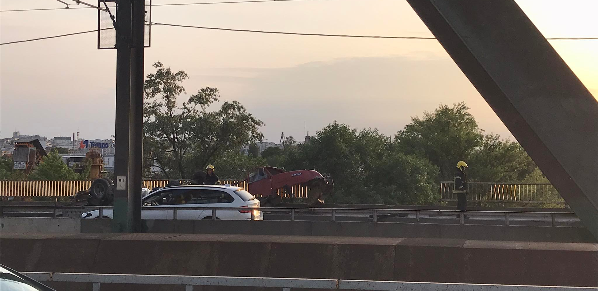 TRAGEDIJA NA PANČEVAČKOM MOSTU Automobilom usmrtio pešaka, pa pobegao!