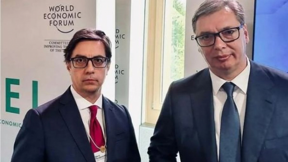 PREDSEDNIK MAKEDONIJE RAZGOVARAO SA VUČIĆEM I PATRIJARHOM Na Ilinden dolazi u posetu manastiru Prohor Pčinjski