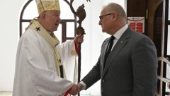 Poseta Gorana Vesića Beogradskoj nadbiskupiji povodom izrade mozaika na katedrali